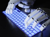 robot-achter-computer